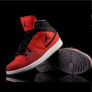 NIKE AIR JORDAN FLIGHT 1  (FIRE RED CEMENT)